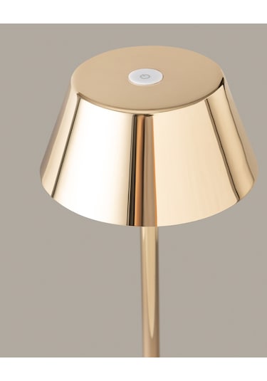 Madame Coco Bernelle Dokunmatik Abajur - Gold 8684427117484 Sarı