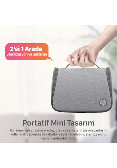 Deerma 59S P11 UVC Çok Fonksiyonlu Sterilizasyon Çantası