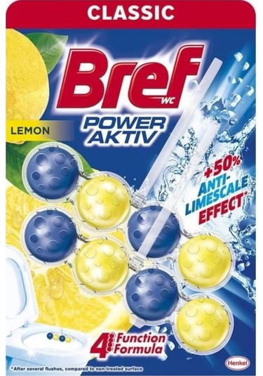 Bref Kokulu Tuvalet Temizleyicisi - Power Aktiv Limon