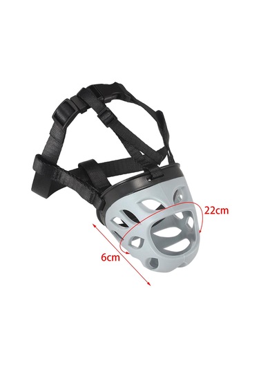 Homyl Köpek Ayarlanabilir Sapanlar Için Namlu Maske 6cmx22cm