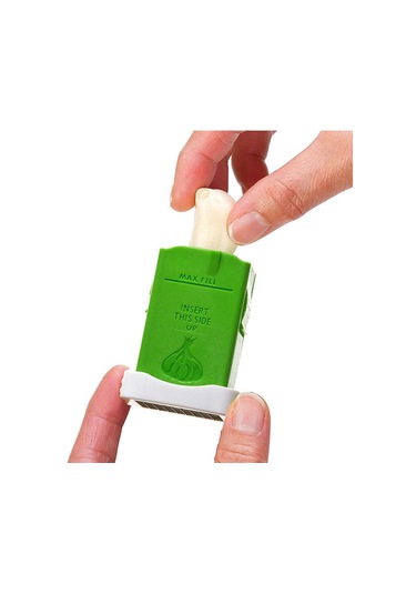 Homyl Sarımsak Basın Zencefil Baskı Doğrayıcı Kesici Kıyma Yeşil