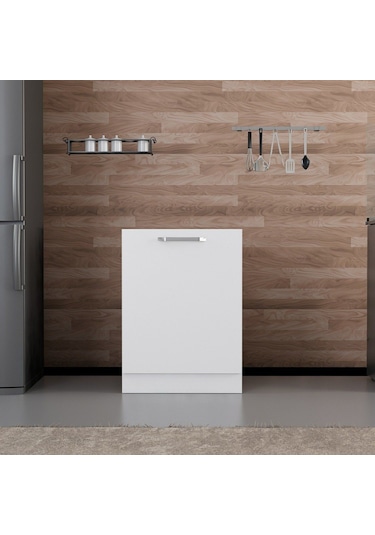 Minar Mutfak Alt Modül 1k 60cm Evye Dolap Beyaz - B1