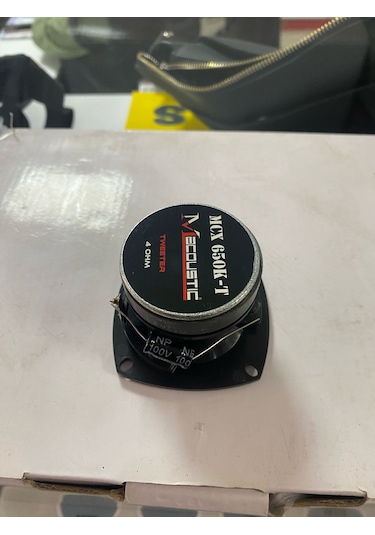 Macoustic Mcx 650k-t 8cm Dome Tweeter