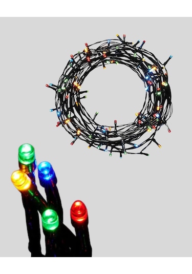 8 Modlu Zaman Ayarlı Led Perde Işık - Bahçe Ve Balkon Dekorasyonu Çok ...
