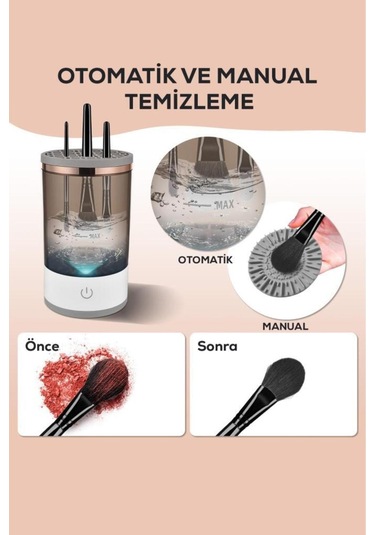 Otomatik Makyaj Fırçası Temizleme Makinesi