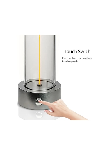 Forlife Dokunmatik Şarjlı Dekoratif Magnetik Led Masa Lambası Gün Işığı