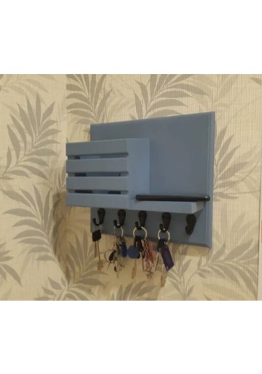 Antrasit Dekoratif Anahtarlık Antrasit