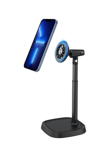 T8-ma1 Masa Üstü Magsafe Telefon Tutucu Siyah Siyah