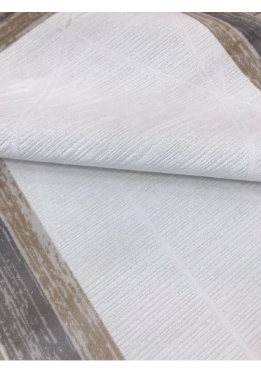 Merinos Halı Vista 76592 957 Serisi Triko Akrilik Salon Oturma Yatak Odası Halısı Krem - Gri - Bej