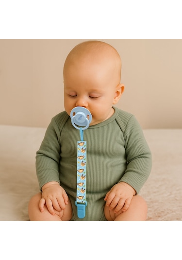 Wee Baby Zoo Emzik Bandı Mavi