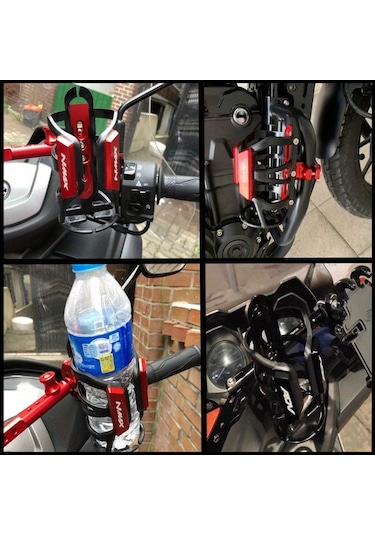 Chuangyinshop Golden Alüminyum Alaşım Evrensel İçecek Tutucu - Elektrikli Scooter Motosiklet Bisiklet İçin Altın