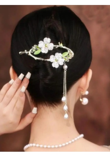 Catalea Family Çiçekli Saç Klipi 390061181 Altın