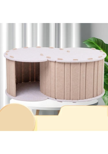 Homyl Kedi Tüneli Yatak Nefes Alabaç Çıkarılabilir Kapak