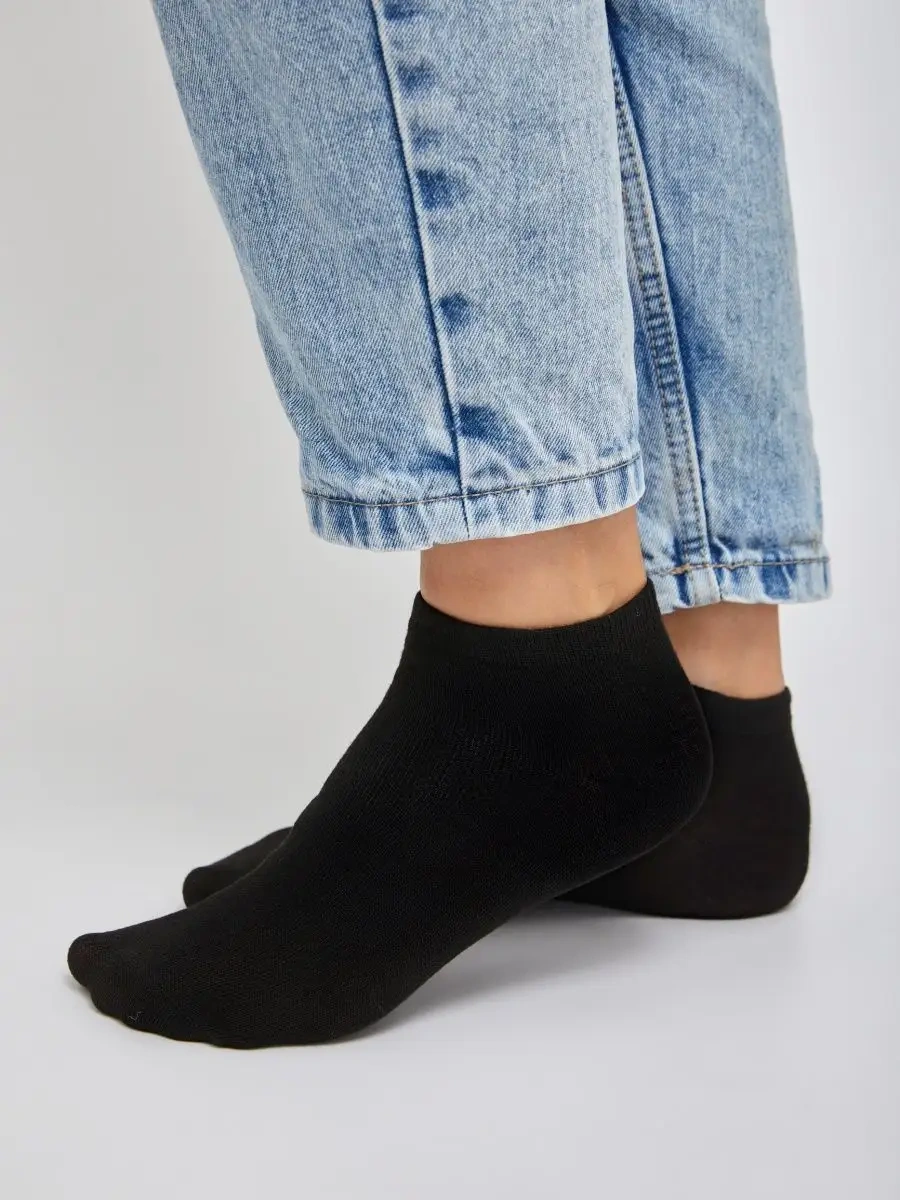 Ky Çorap Seti Siyah Kısa Pamuk 12 Çift 14738425 Siyah