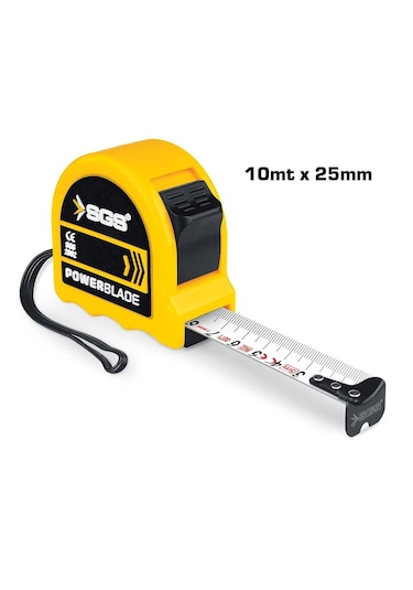 Sgs Şerit Metre 10 25 Çift Stop