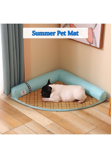 Maiyame Kedi Köpek Yaz Matı Evcil Hayvan Yaz Matı Köpek İçin Soğutma Matı Kedi Evcil Hayvan Kedi Köpek Yatağı 18