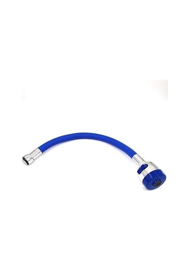 Buffer Oynar Başlıklı Tasarruflu Kubar Musluk Borusu Ve Başlığı Mavi