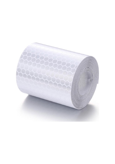 Reflektörlü Reflektif Fosforlu Şerit Bant Bandı 1-5-10 Metre Seç