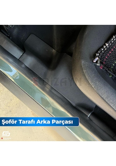 Life Dacia Duster 2 Halı Kenar Kaplama Seti 2018-2023 5 Prç A+ Kalite