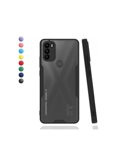 General Mobile GM 21 Plus Kılıf Platin Matte Silikon Arka Kapak