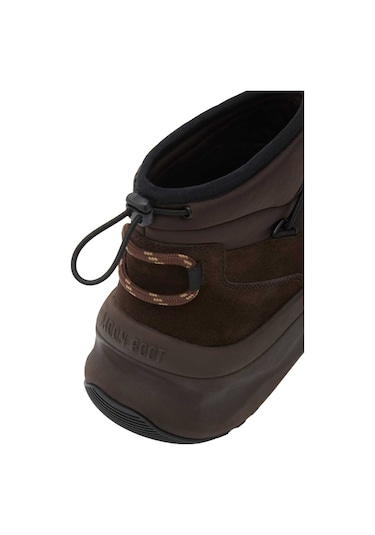 M010-dark Brown Bot Erkek 80d2490060 Moon Boot Moon247 Slip On Kahverengi