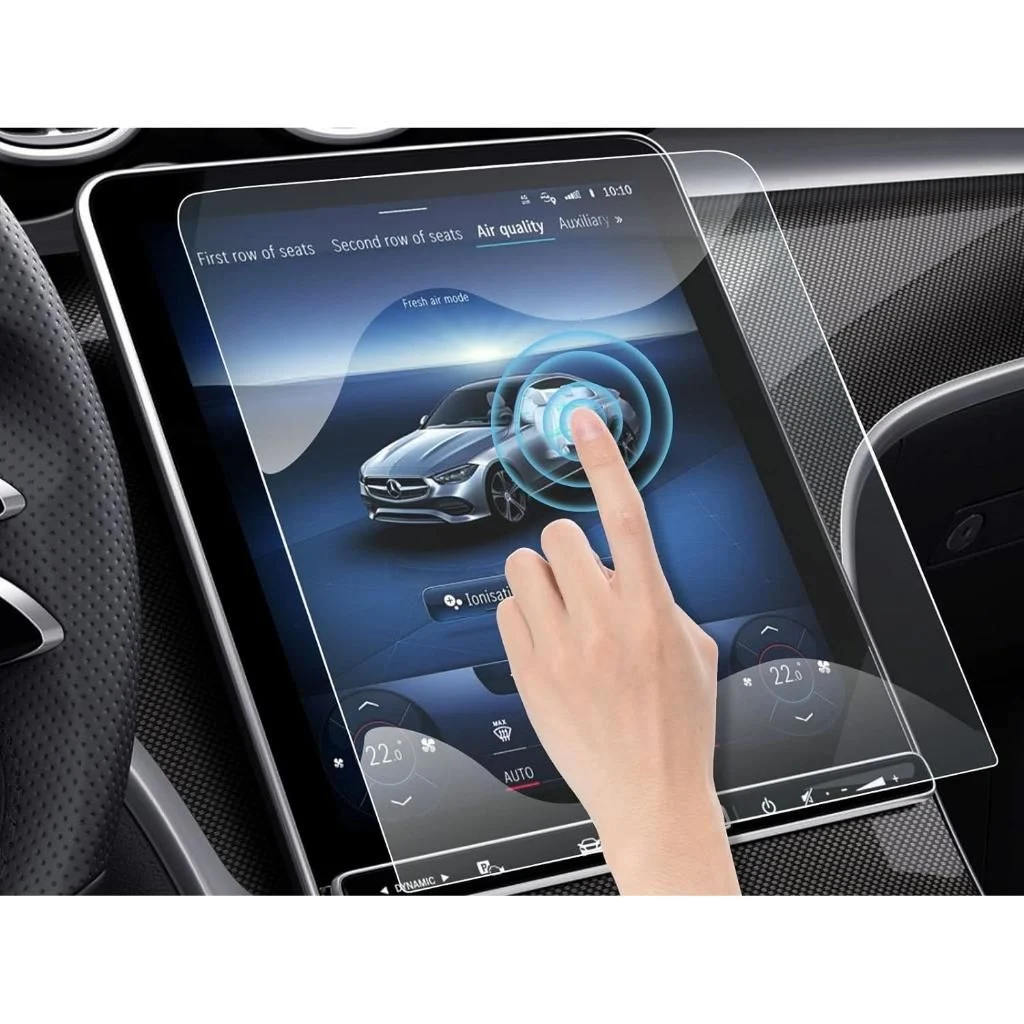 Mercedes Eqe Serisi 12.8 İnç Ekran Koruyucu Multimedya Nano Uyumlu 9H Nano Ekran Koruyucu