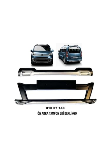 Citroen Berlingo Ön ve Arka Tampon Koruma Difüzör 2009+