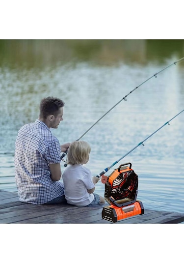 Jialan Kamp Fanı Asma Tavan Vantilatörü Işıklar İle Çok