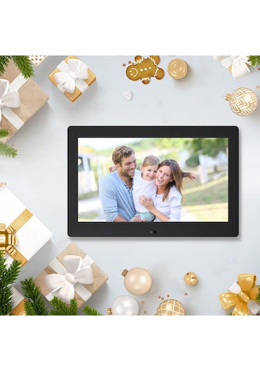Dijital Fotoğraf Çerçevesi Ips Lcd Panel 1280 800 Uzaktan Kumanda