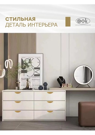 Ofk Mobilya Kolları 128 Mm Metal 2 Adet 218152740 Pirinç