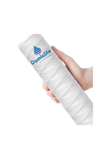 10" Inç Iplik 5 Micron Sediment Sargı Ip Tortu Filtre