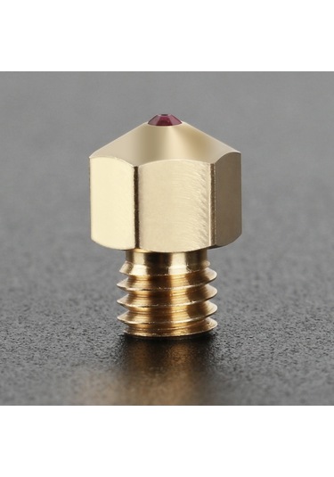 Yaozixa Mk8 0.4mm Bakır+yapay Bilezikli Yüksek Sıcaklık Damlaticı, 1.75mm Petg/abs/peı/peek Filament Uyumlu 3d Yazıcı Parçası