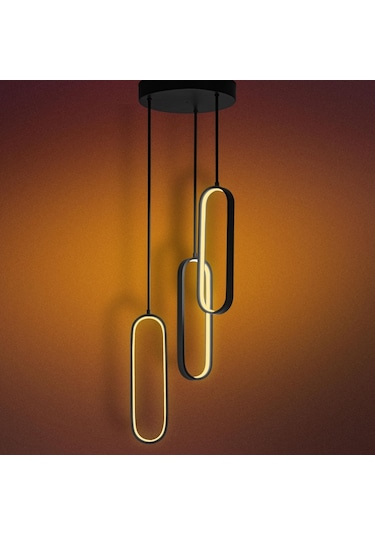 Rain Modern Led Avize Sarkıt Linear Aydınlatma