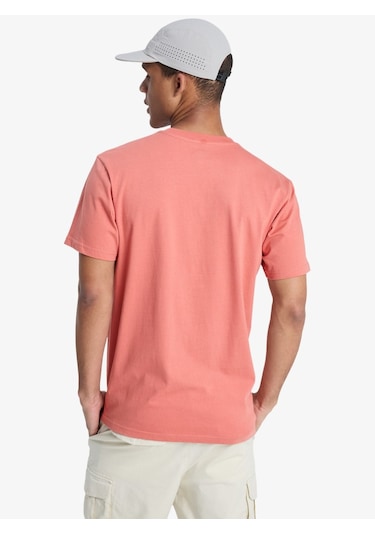 Quıksılver Ev Mını Logo Erkek Desert Sand - Solid T-shırt Eqyzt08181-2020 Pembe
