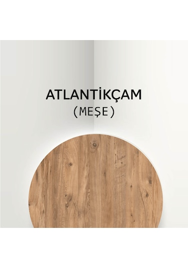 1944 Vıctus 120 Cm Organızerli Çalışma Masası Atlantik Çam