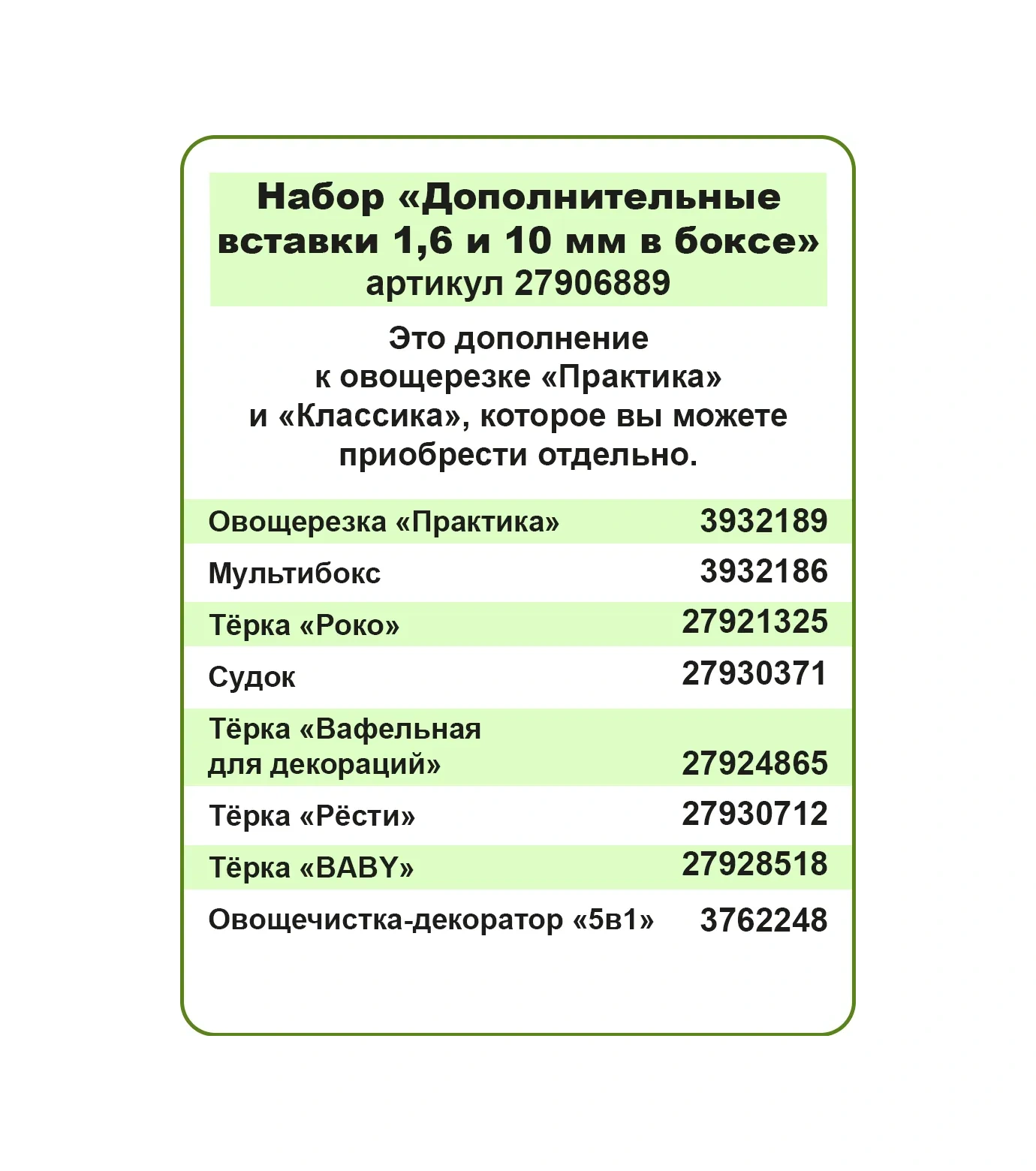 Borner Practica Sebze Doğrayıcı İçin 1,6 Ve 10 Mm Ek Bıçaklar 27906889 Mavi