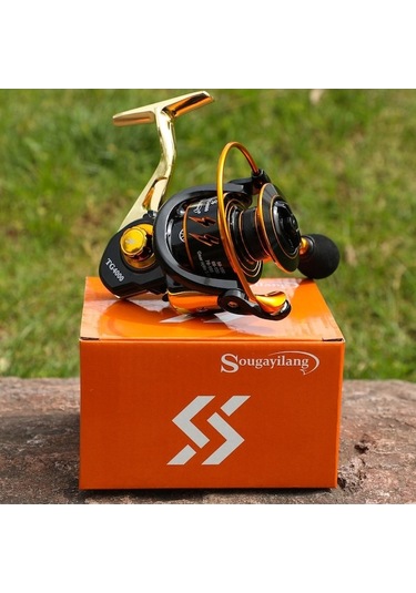 Novahub İplik Balıkçılık Reel Süper Pürüzsüz 5.5:1 Tatlı Su Tuzlu Su Balıkçılığı İçin İplik Makarası Olta Takımı 4000