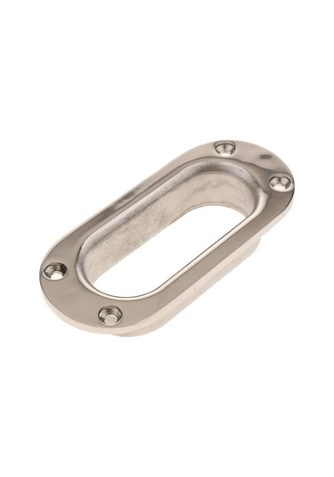 Loça. Pirinç Üzeri Kromaj Kaplama. Yerli Üretim. 230x130mm