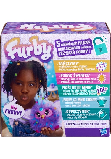 Furby Mor İnterakti̇f Peluş F6743