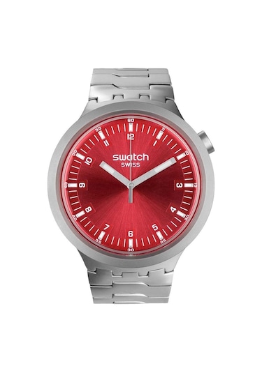 Swatch Sb07s104g Big Bold Irony Scarlet Shimmer Erkek Kol Saati