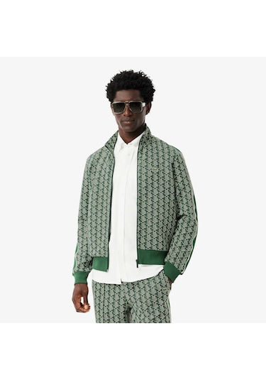 Lacoste Sh1368 Erkek Ceket Yeşil