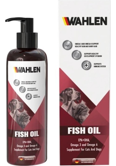 Wahlen Kedi Ve Köpekler İçin Balık Yağı 200 Ml