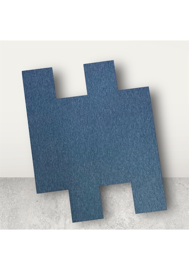 Eco Rustic Sterling Blue Karo Halı 24x96 Cm Karo Halı