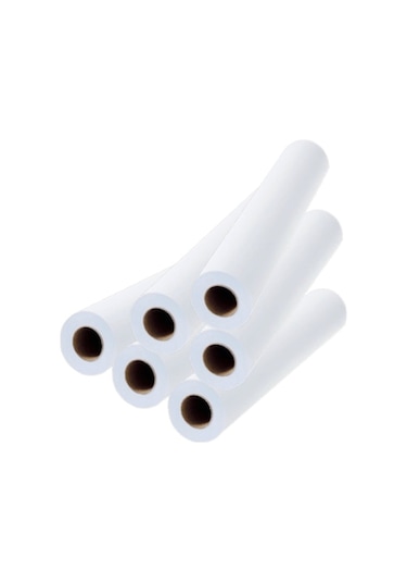 Plotter Kağıdı 62 Cm x 50 Mt 80gr A1 Ploza 6 Rulo