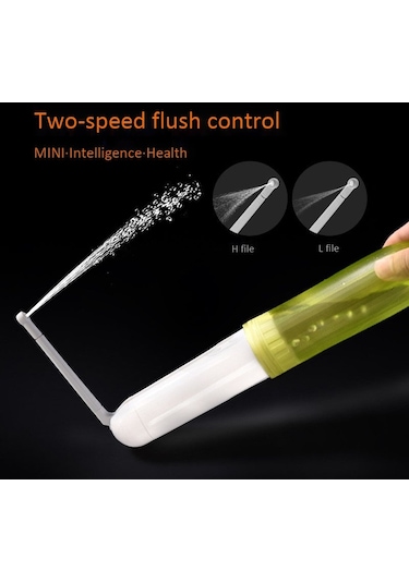 Lebıhmurah Bf580 Bebek Yetişkin İçin Otomatik Dekompresyonlu Taşınabilir Bide Seyahat Ipx7 Suya Elektrikli Bide Püskürtücü Beyaz