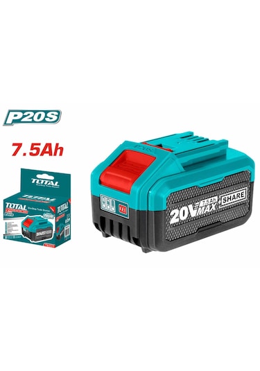Total Lı-ıon 20v 7.5 Ah Batarya Yedek Akü Tfblı2075