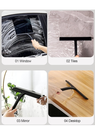 Cc Ggball 1 Takım Pencere Sileceği Askılı Çok Fonksiyonlu Duş Aynası Sileceği