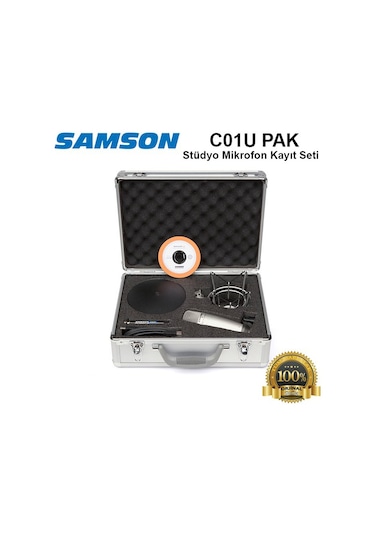 Samson C01u Pak Usb Stüdyo Mikrofon Kayıt Seti