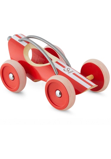 Bambu Ahşap Oyuncak Formula 1 Monza Yarış Arabası Kırmızı