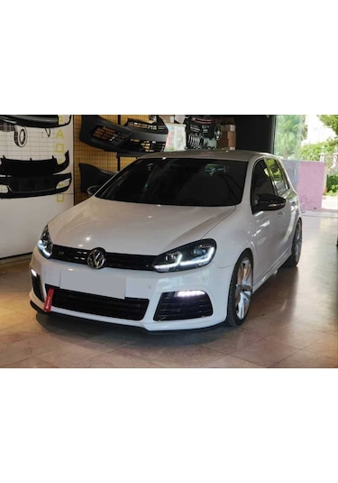 Autogp Vw Golf 6 Ön Far Lambası Full Led 7.5 Görünüm J Led 2009 / 2012